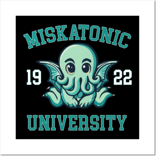 Miskatonic University Cthulhu - Creepy Cute Lovecraft Posters and Art